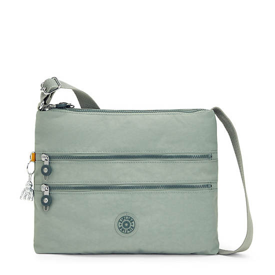 Kipling Alvar Crossbodytassen Mintgroen | België 2151TC